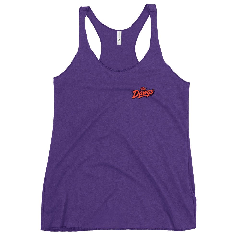 Performance | Thin Racerback Tank Top | The Dawgs | Athletics Logo