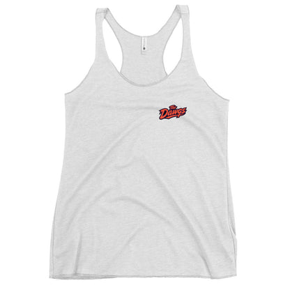 Performance | Thin Racerback Tank Top | The Dawgs | Athletics Logo