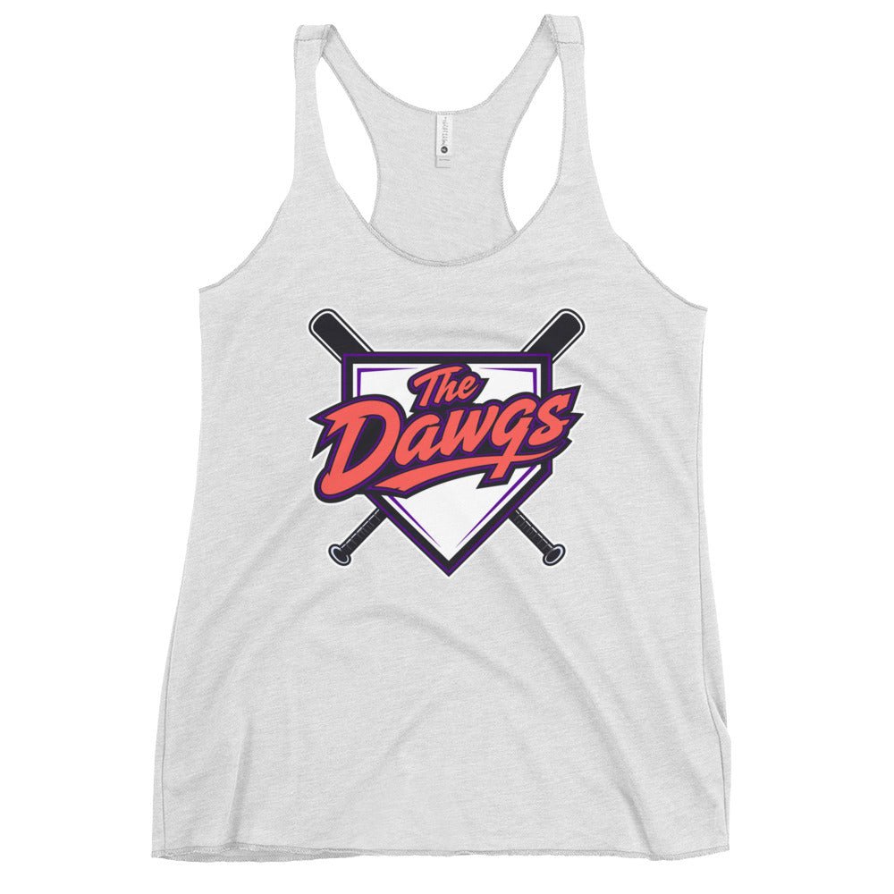 Performance | Thin Racerback Tank Top | The Dawgs | Emblem Logo
