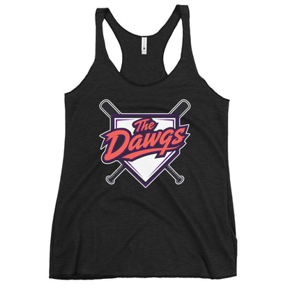 Performance | Thin Racerback Tank Top | The Dawgs | Emblem Logo