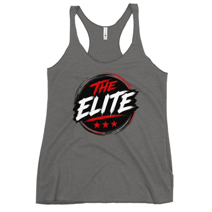 Performance | Thin Racerback Tank Top | The Elite | Badge Logo