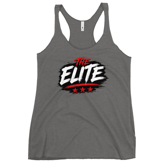 Performance | Thin Racerback Tank Top | The Elite | Crest Logo
