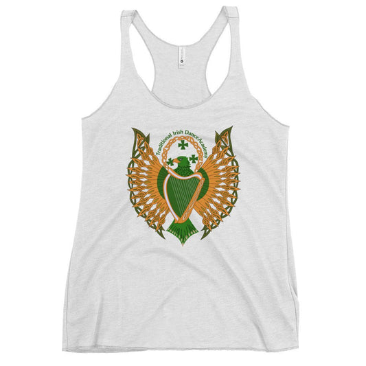Performance | Thin Racerback Tank Top | The Traditional Irish Dance Academy | Logo