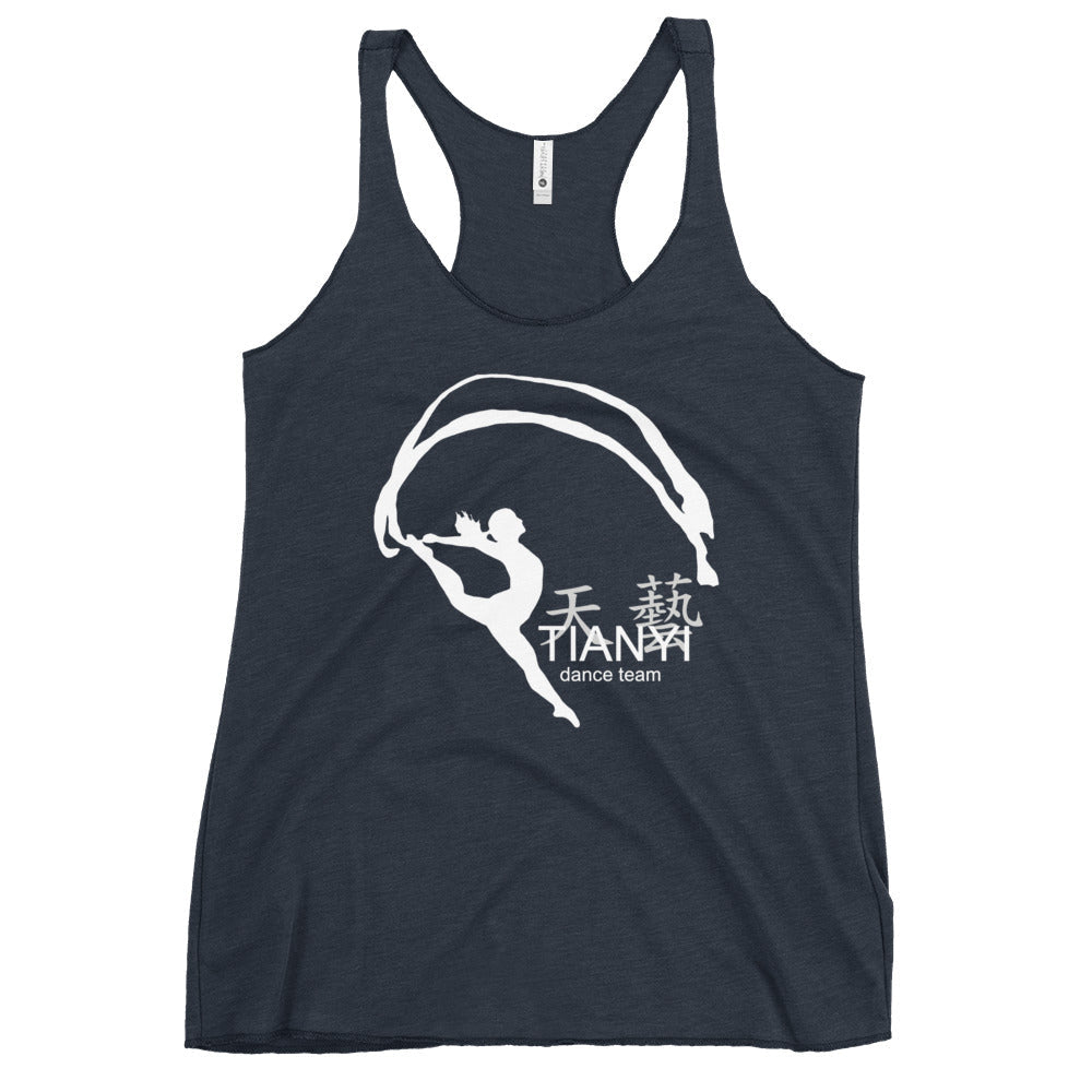 Performance | Thin Racerback Tank Top | Tianyi Dance Team | Alt Logo