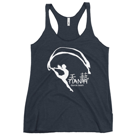 Performance | Thin Racerback Tank Top | Tianyi Dance Team | Alt Logo