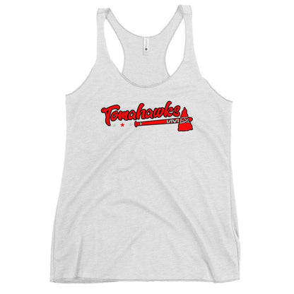 Performance | Thin Racerback Tank Top | Tomahawks | Crest Logo