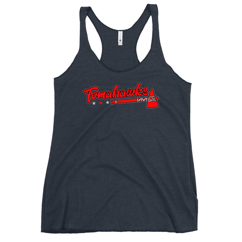 Performance | Thin Racerback Tank Top | Tomahawks | Crest Logo