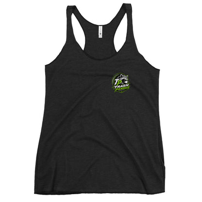 Performance | Thin Racerback Tank Top | Trash Pandas Baseball Organization | Crest Logo