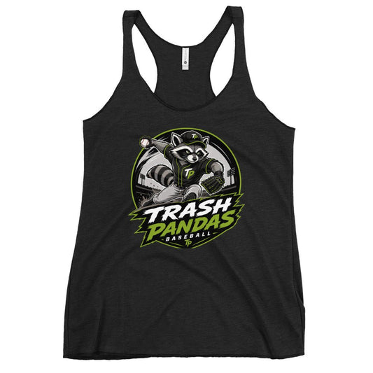 Performance | Thin Racerback Tank Top | Trash Pandas Baseball Organization | Vanguard Logo
