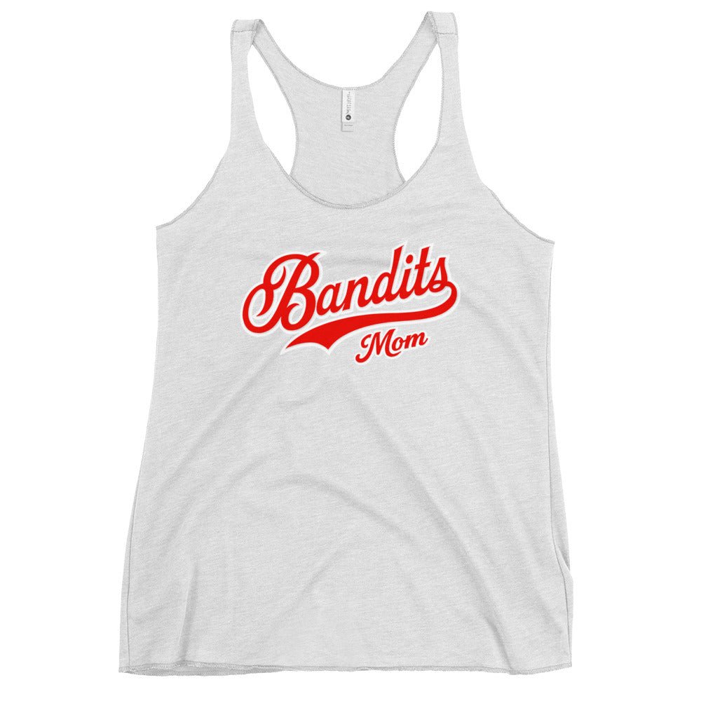 Performance | Thin Racerback Tank Top | Tri - City Baseball | Bandits Mom Logo