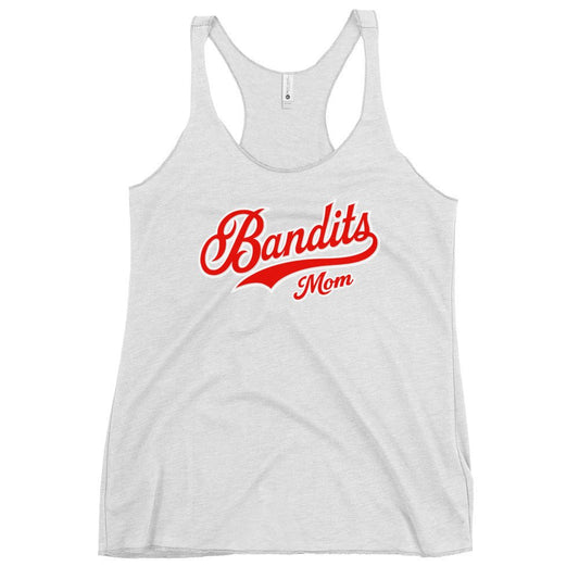 Performance | Thin Racerback Tank Top | Tri - City Baseball | Bandits Mom Logo