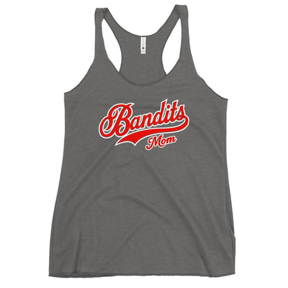 Performance | Thin Racerback Tank Top | Tri - City Baseball | Bandits Mom Logo