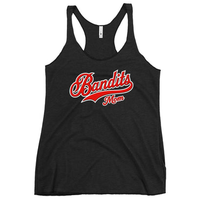 Performance | Thin Racerback Tank Top | Tri - City Baseball | Bandits Mom Logo