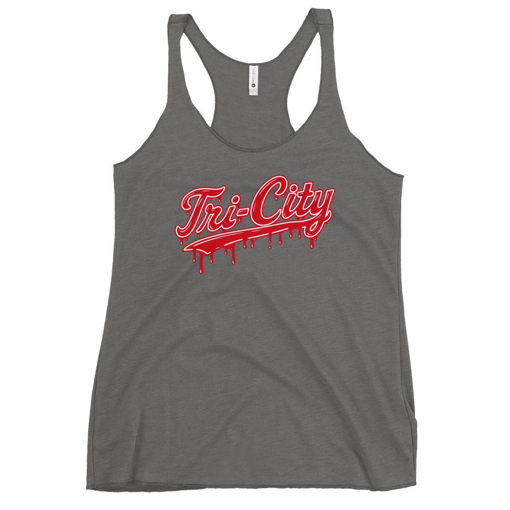 Performance | Thin Racerback Tank Top | Tri - City Baseball | Mark Logo