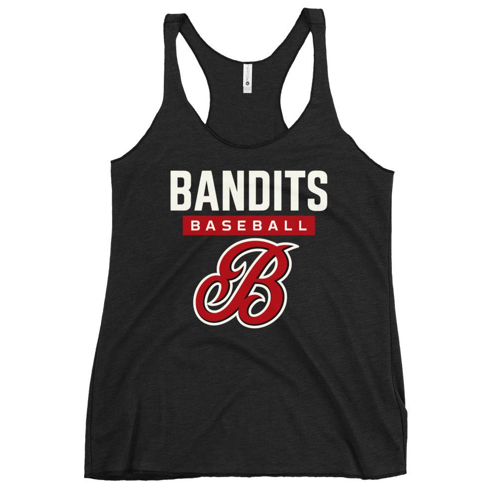 Performance | Thin Racerback Tank Top | Tri - City Baseball | Varsity Script Logo