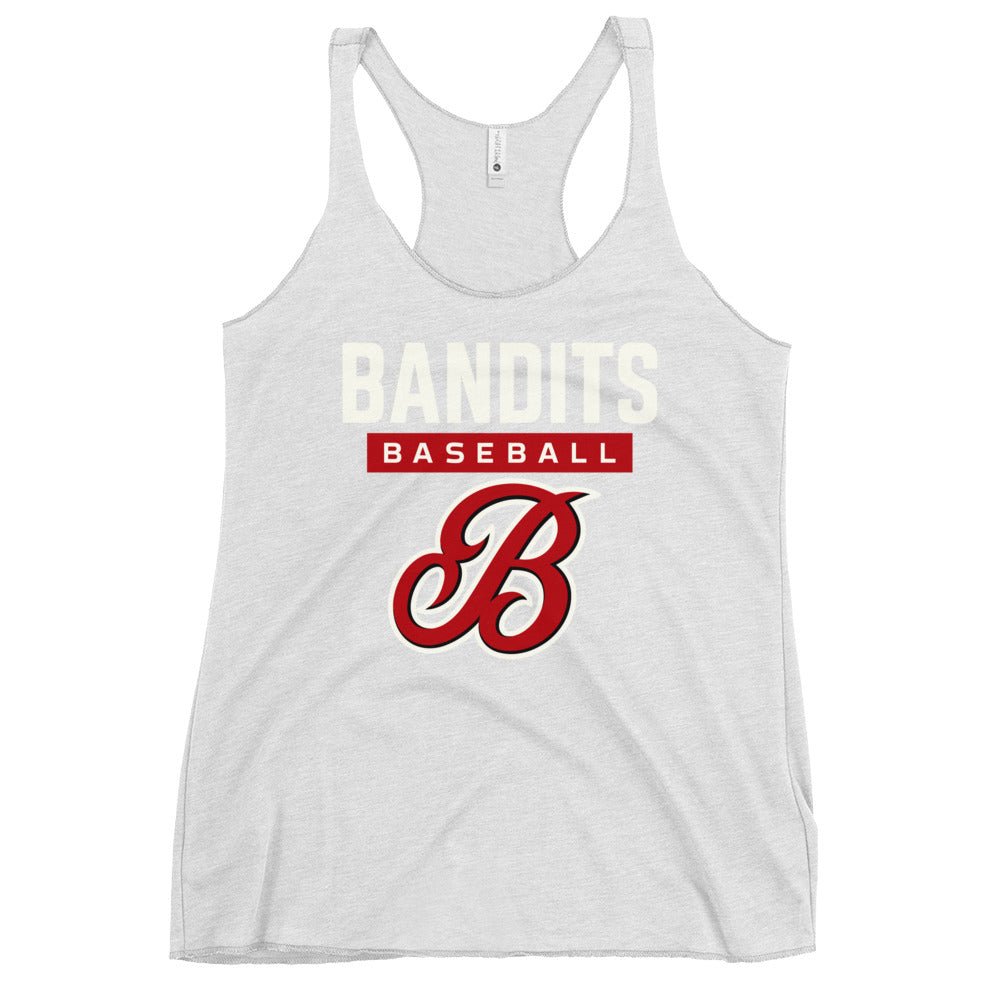 Performance | Thin Racerback Tank Top | Tri - City Baseball | Varsity Script Logo