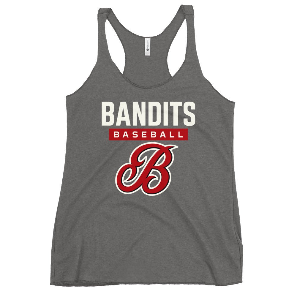 Performance | Thin Racerback Tank Top | Tri - City Baseball | Varsity Script Logo