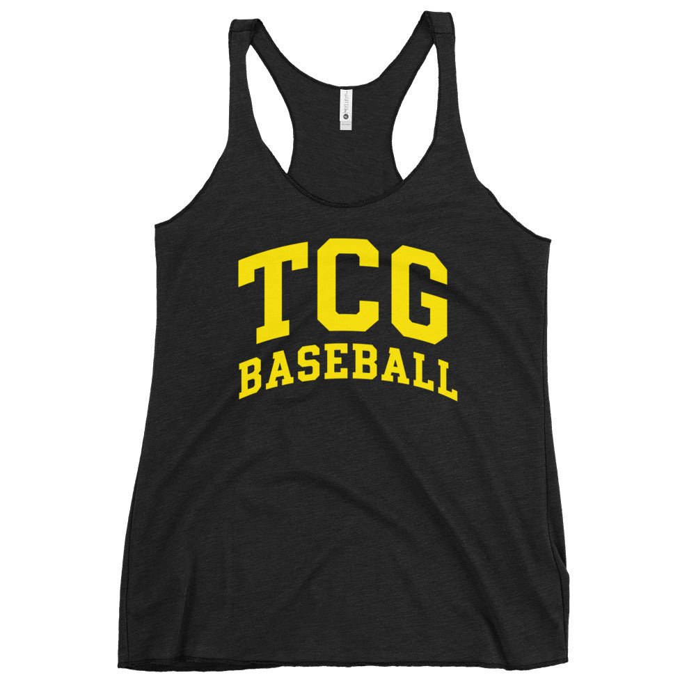 Performance | Thin Racerback Tank Top | Tri-County Ghosts | TCG Crest Alt Logo