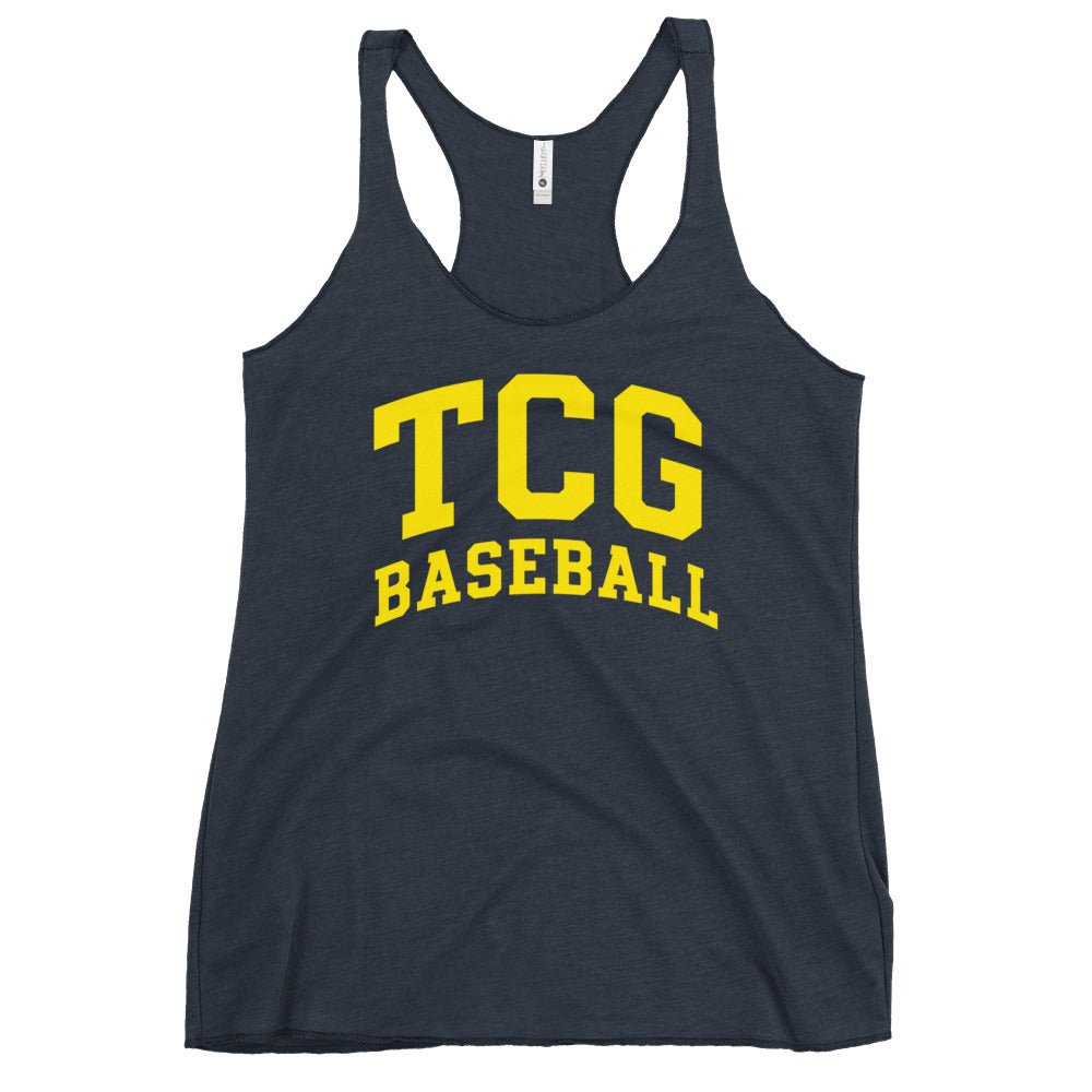 Performance | Thin Racerback Tank Top | Tri-County Ghosts | TCG Crest Alt Logo