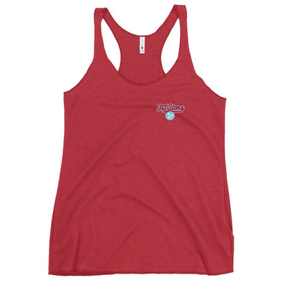 Performance | Thin Racerback Tank Top | Tri - Stars | 3 Stars Light Logo