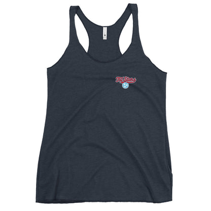Performance | Thin Racerback Tank Top | Tri - Stars | 3 Stars Light Logo