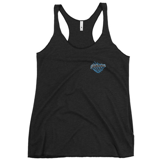 Performance | Thin Racerback Tank Top | Triad Troublemakers | Crest Logo