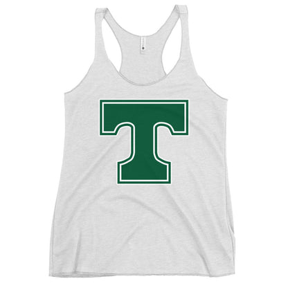 Performance | Thin Racerback Tank Top | Trinity Highschool | T Logo