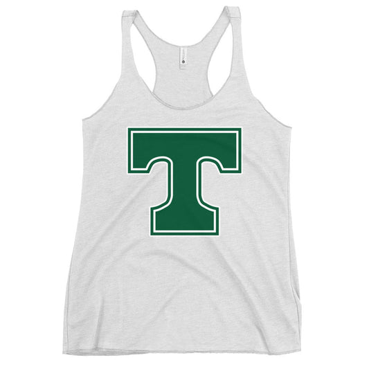 Performance | Thin Racerback Tank Top | Trinity Highschool | T Logo