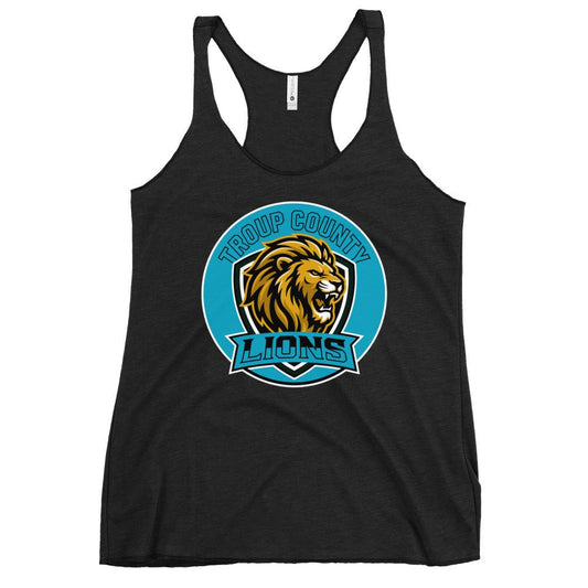 Performance | Thin Racerback Tank Top | Troup County Lions