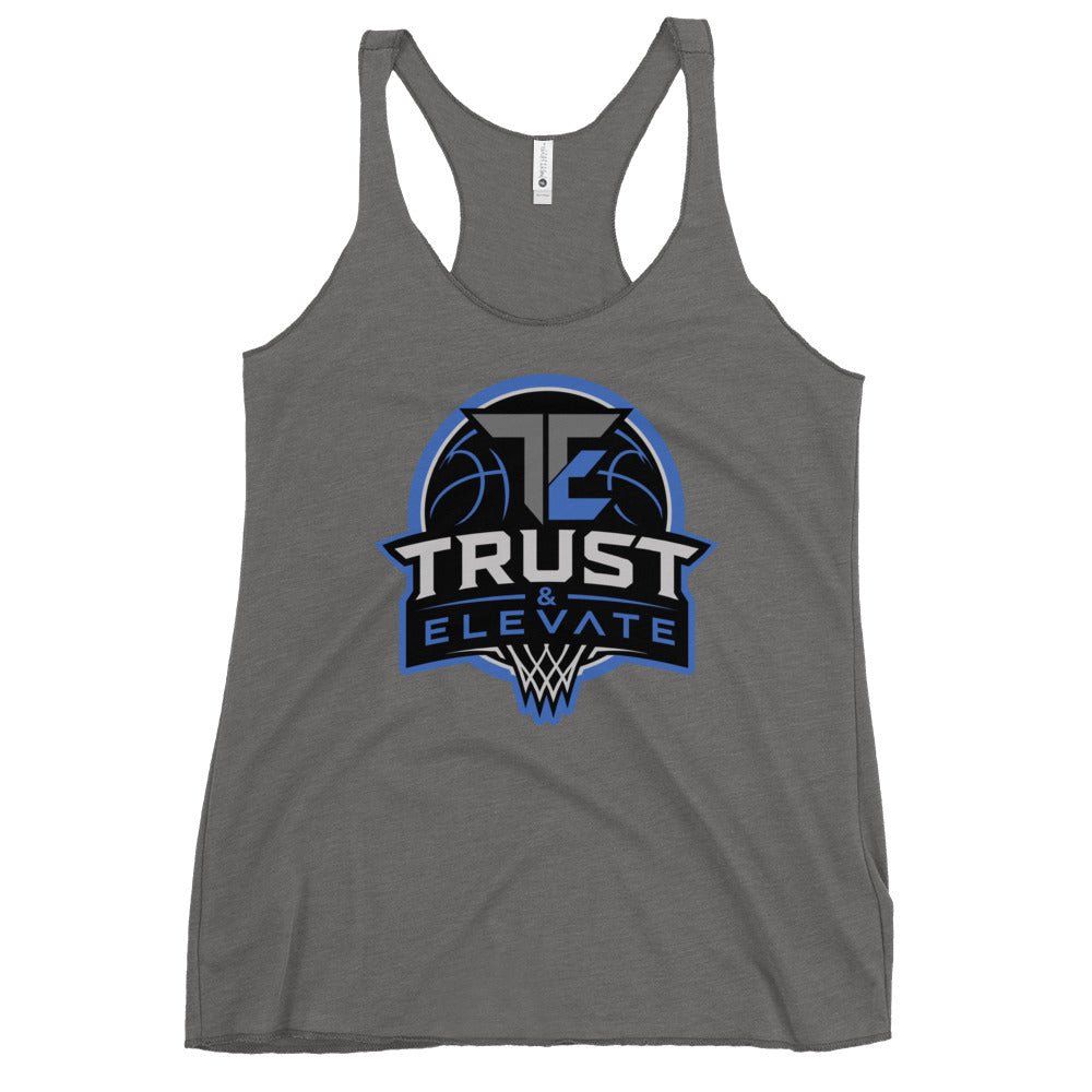 Performance | Thin Racerback Tank Top | Trust & Elevate | Vanguard Elite Logo