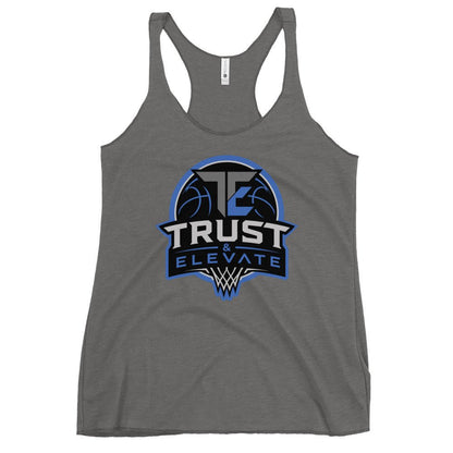 Performance | Thin Racerback Tank Top | Trust & Elevate | Vanguard Elite Logo