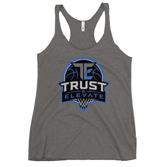 Performance | Thin Racerback Tank Top | Trust & Elevate | Vanguard Elite Logo