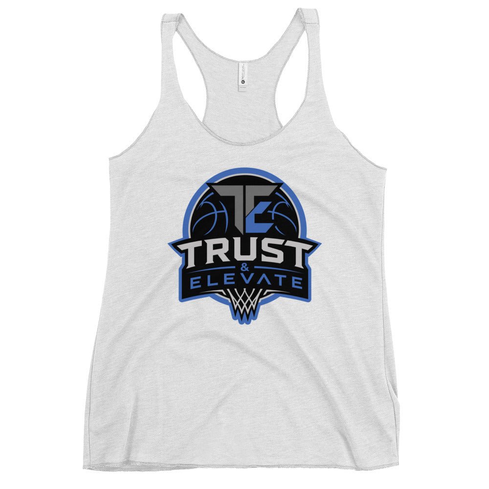 Performance | Thin Racerback Tank Top | Trust & Elevate | Vanguard Elite Logo