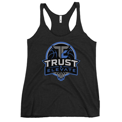 Performance | Thin Racerback Tank Top | Trust & Elevate | Vanguard Elite Logo