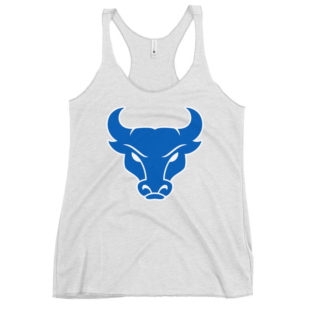 Performance | Thin Racerback Tank Top | UB Womens Club Basketball | Emblem Logo