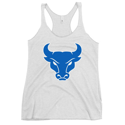Performance | Thin Racerback Tank Top | UB Womens Club Basketball | Emblem Logo