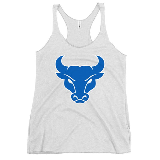 Performance | Thin Racerback Tank Top | UB Womens Club Basketball | Emblem Logo