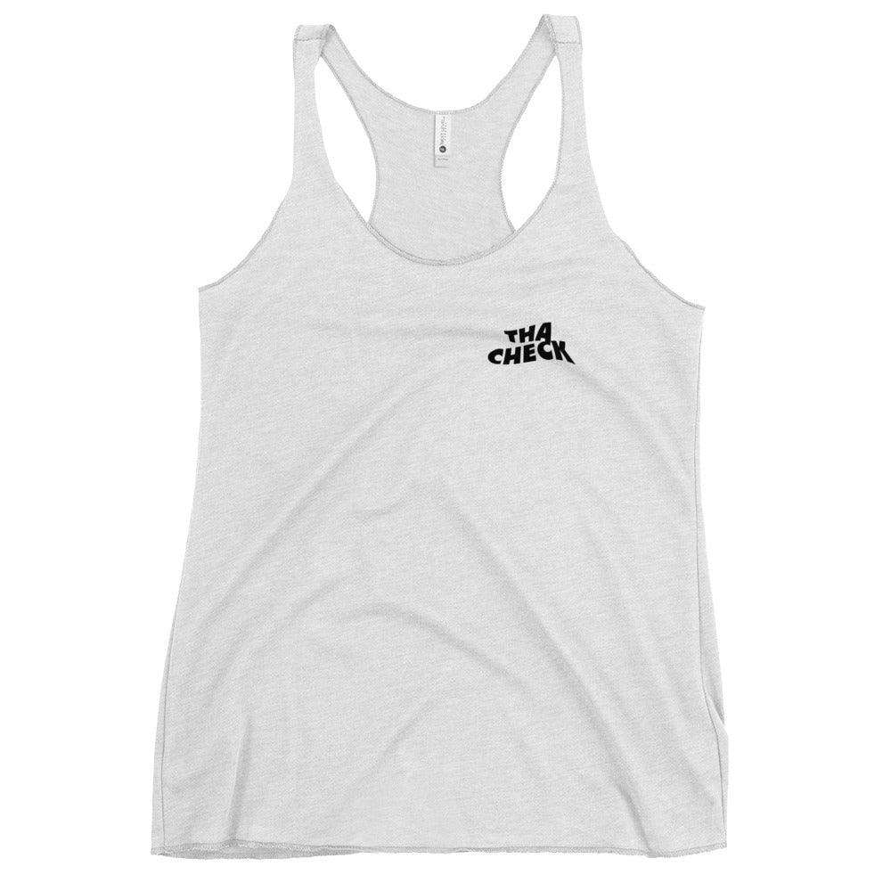 Performance | Thin Racerback Tank Top | Uncheckable | Tha Check Logo