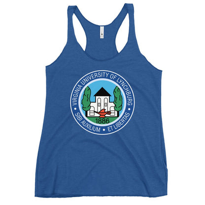 Performance | Thin Racerback Tank Top | University Of Virginia Lynhberg | Badge Logo