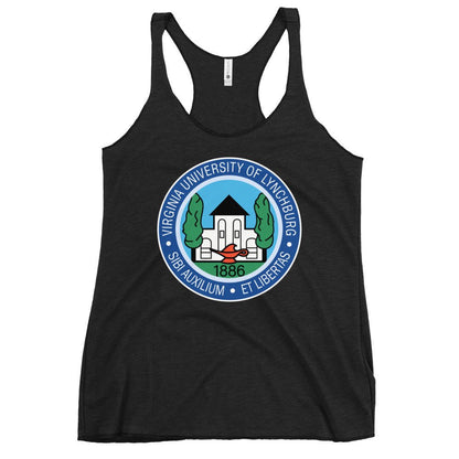 Performance | Thin Racerback Tank Top | University Of Virginia Lynhberg | Badge Logo
