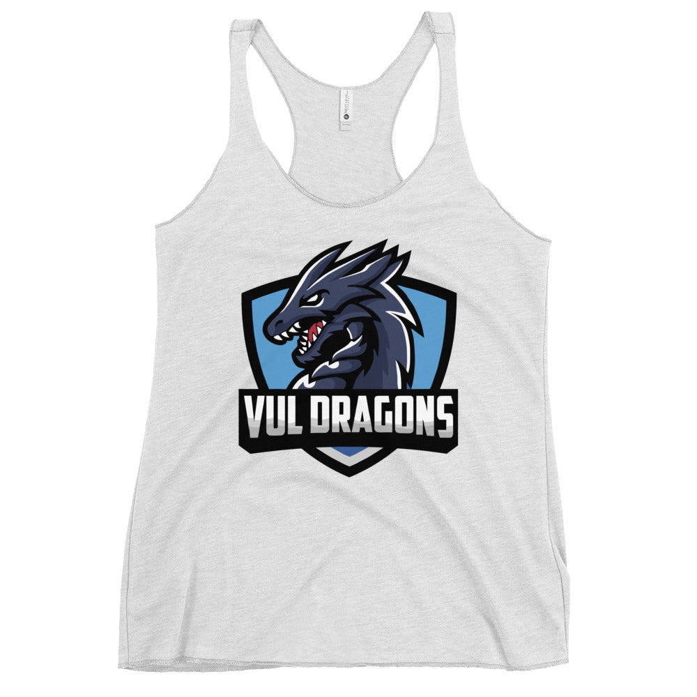 Performance | Thin Racerback Tank Top | University Of Virginia Lynhberg | Dragon Crest Logo