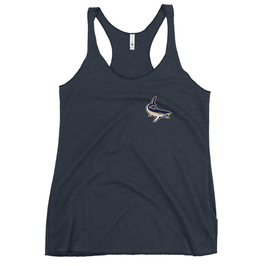 Performance | Thin Racerback Tank Top | University South Carolina Beaufort Track & Field | Shark Logo