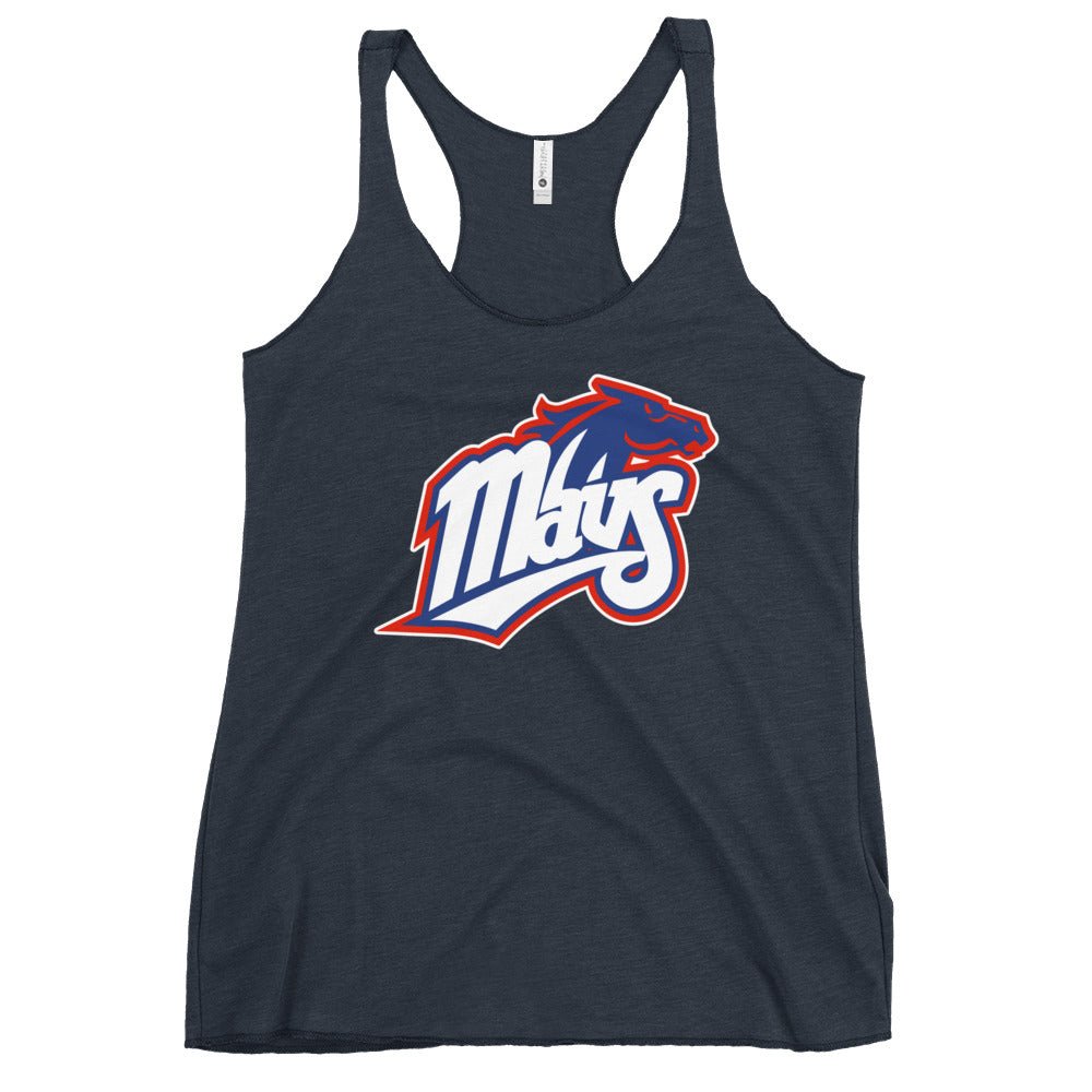 Performance | Thin Racerback Tank Top | Upper Makefield Mavs Fastpitch | Mavs Logo