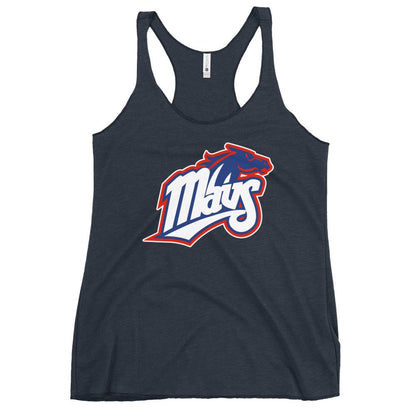 Performance | Thin Racerback Tank Top | Upper Makefield Mavs Fastpitch | Mavs Logo