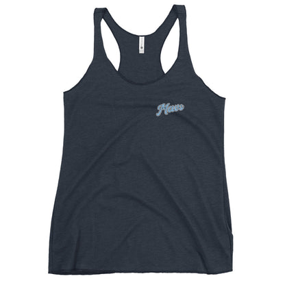 Performance | Thin Racerback Tank Top | Upper Makefield Mavs Fastpitch | Script Logo
