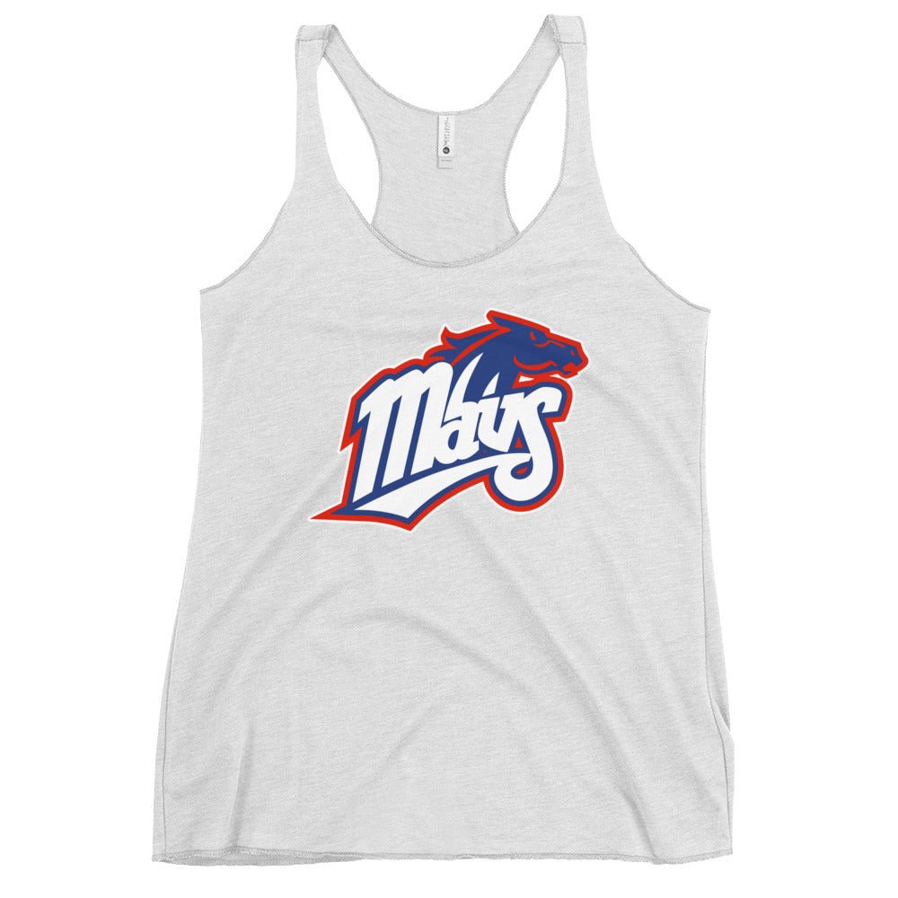 Performance | Thin Racerback Tank Top | Upper Makefield Youth Baseball & Softball League | Mavs Logo