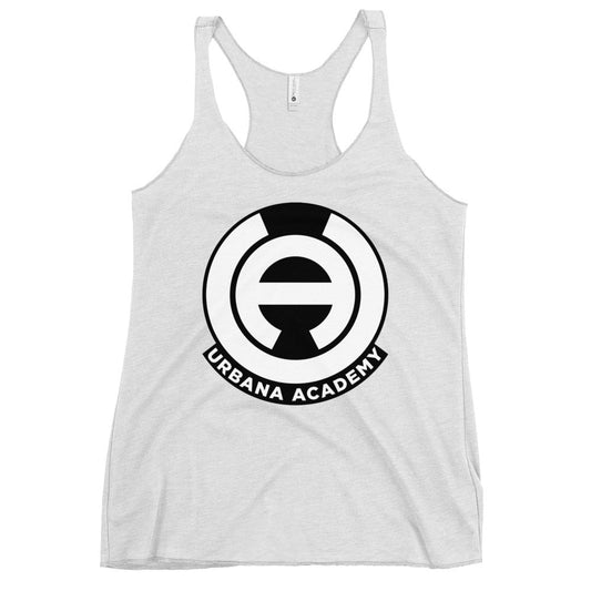 Performance | Thin Racerback Tank Top | Urbana academy | Badge Logo