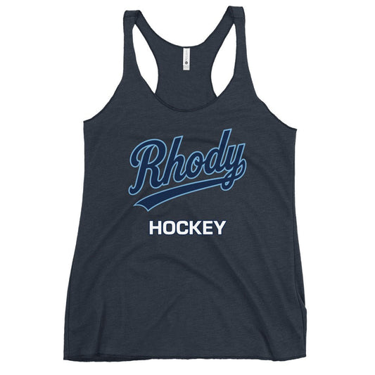 Performance | Thin Racerback Tank Top | URI Men’s Hockey | Athletics Logo