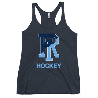Performance | Thin Racerback Tank Top | URI Men’s Hockey | Vanguard Logo