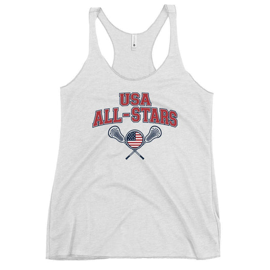 Performance | Thin Racerback Tank Top | USA ALL STARS BERLIN 2026 | Modern Script Logo